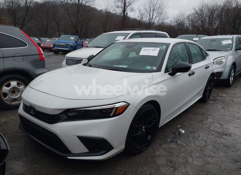Photo 2 of 2022 Honda Civic SPORT (VIN 2HGFE2F59NH512290)