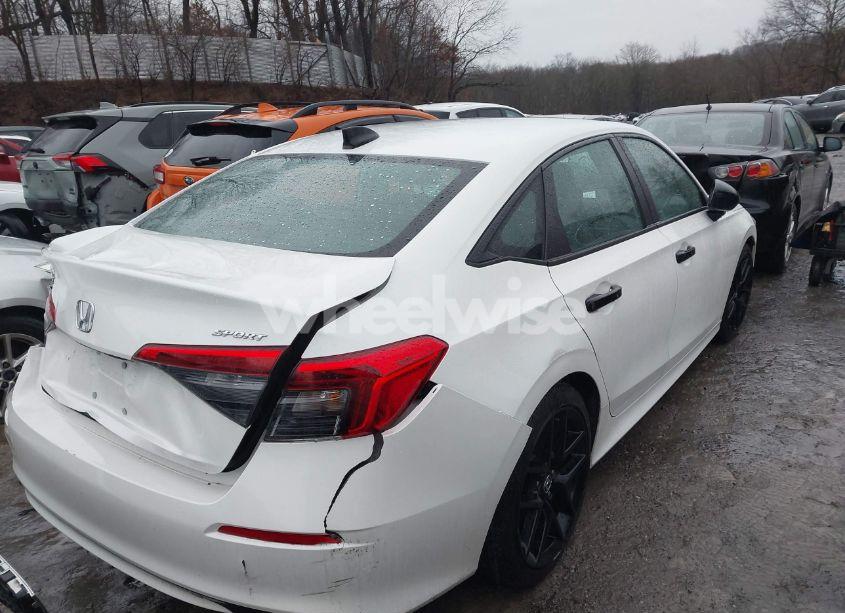 Photo 4 of 2022 Honda Civic SPORT (VIN 2HGFE2F59NH512290)