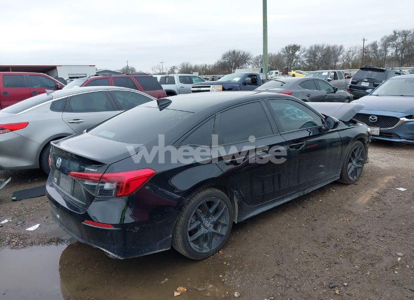 Photo 4 of 2022 Honda Civic SPORT (VIN 2HGFE2F59NH514315)