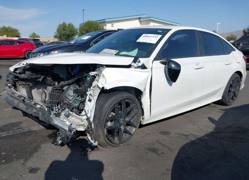 Photo 2 of 2022 Honda Civic SPORT (VIN 2HGFE2F59NH514783)