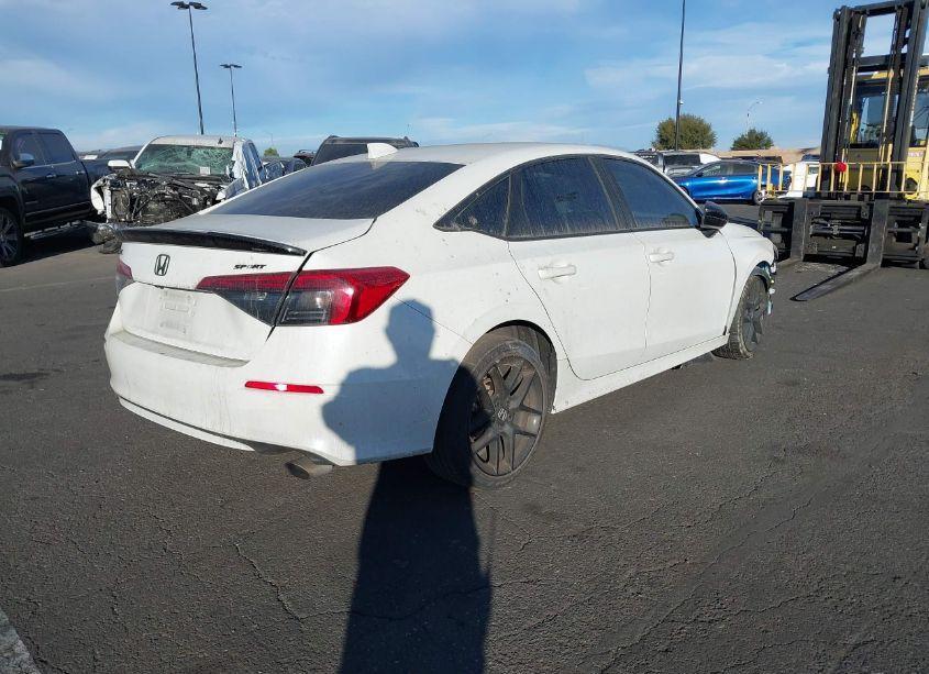 Photo 4 of 2022 Honda Civic SPORT (VIN 2HGFE2F59NH514783)