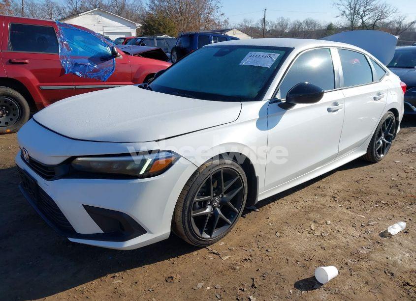 Photo 2 of 2022 Honda Civic SPORT (VIN 2HGFE2F59NH539327)