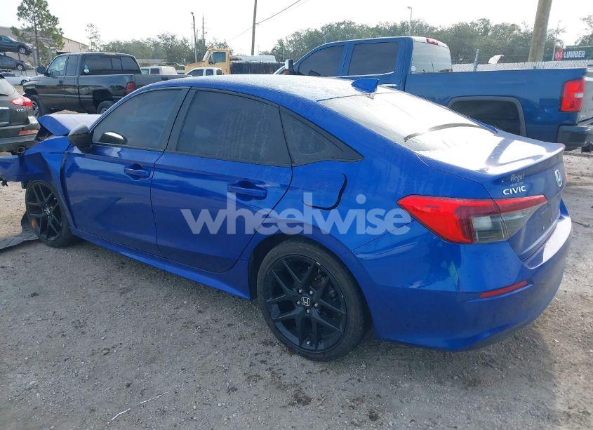 Photo 3 of 2022 Honda Civic SPORT (VIN 2HGFE2F59NH540137)
