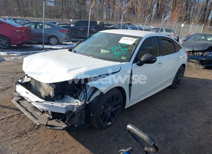 Photo 2 of 2022 Honda Civic SPORT (VIN 2HGFE2F59NH541837)