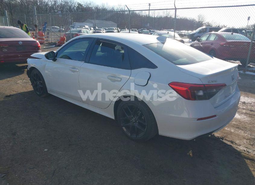 Photo 3 of 2022 Honda Civic SPORT (VIN 2HGFE2F59NH541837)