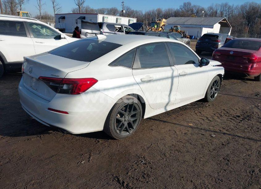 Photo 4 of 2022 Honda Civic SPORT (VIN 2HGFE2F59NH541837)