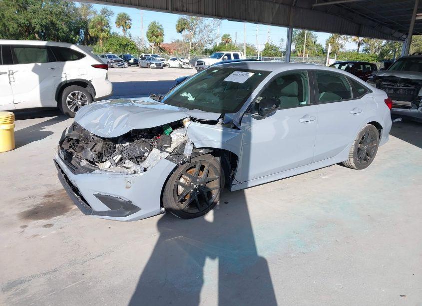 Photo 2 of 2022 Honda Civic SPORT (VIN 2HGFE2F59NH557620)