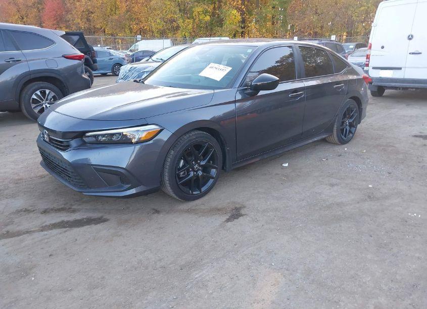 Photo 2 of 2022 Honda Civic SPORT (VIN 2HGFE2F59NH565698)