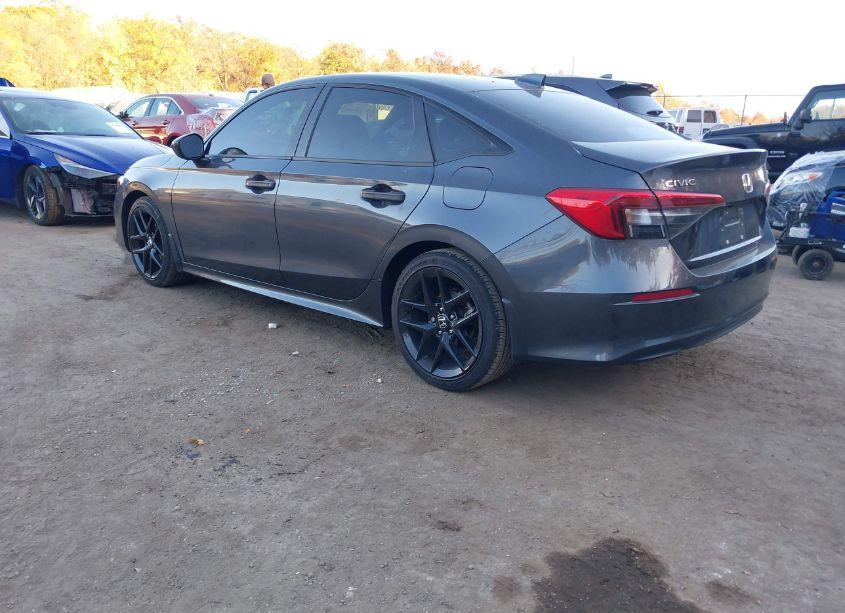 Photo 3 of 2022 Honda Civic SPORT (VIN 2HGFE2F59NH565698)