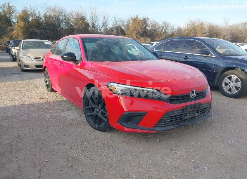 2022 Honda Civic SPORT (VIN 2HGFE2F59NH565832) main photo