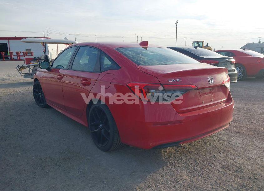 Photo 3 of 2022 Honda Civic SPORT (VIN 2HGFE2F59NH565832)