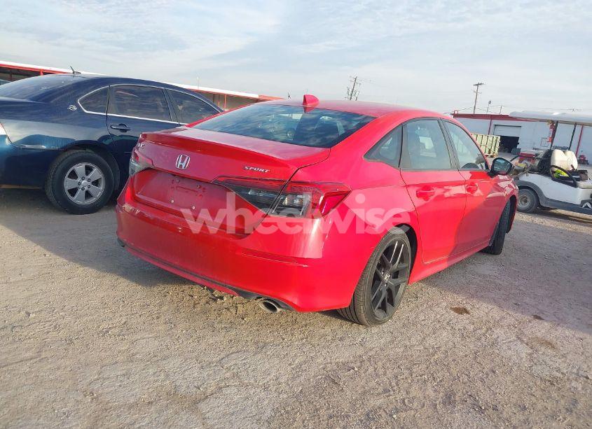 Photo 4 of 2022 Honda Civic SPORT (VIN 2HGFE2F59NH565832)