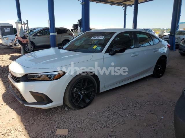 Photo 5 of 2022 HONDA CIVIC SPORT (VIN 2HGFE2F59NH575518)