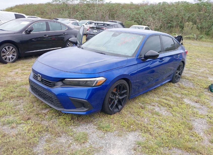 Photo 2 of 2022 Honda Civic SPORT (VIN 2HGFE2F59NH576166)