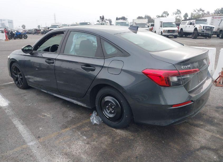 Photo 3 of 2022 Honda Civic SPORT (VIN 2HGFE2F59NH591573)