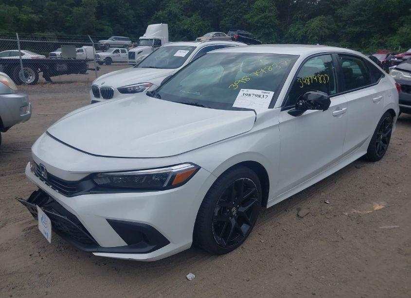 Photo 2 of 2022 Honda Civic SPORT (VIN 2HGFE2F59NH597499)