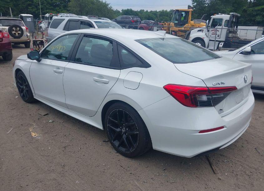 Photo 3 of 2022 Honda Civic SPORT (VIN 2HGFE2F59NH597499)