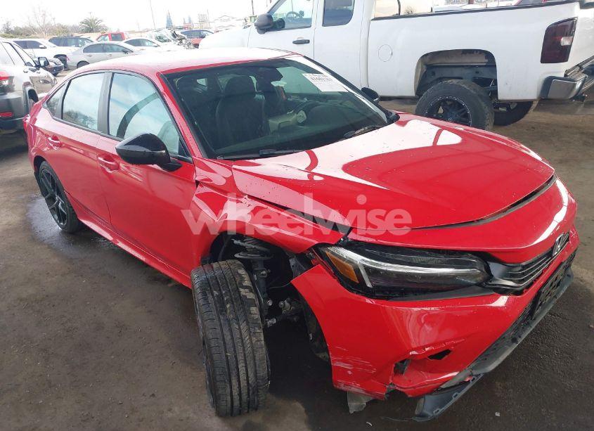 2022 Honda Civic SPORT (VIN 2HGFE2F59NH600773) main photo