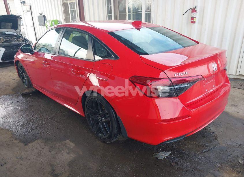 Photo 3 of 2022 Honda Civic SPORT (VIN 2HGFE2F59NH600773)