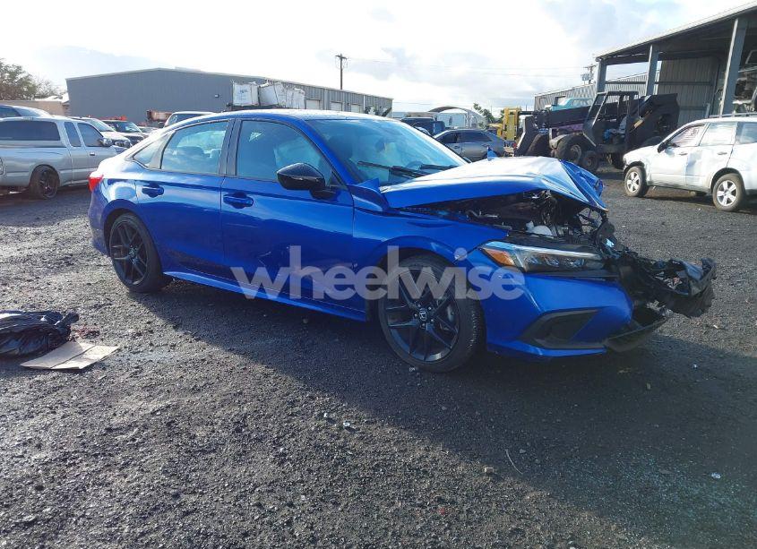 2022 Honda Civic SPORT (VIN 2HGFE2F59NH604323) main photo