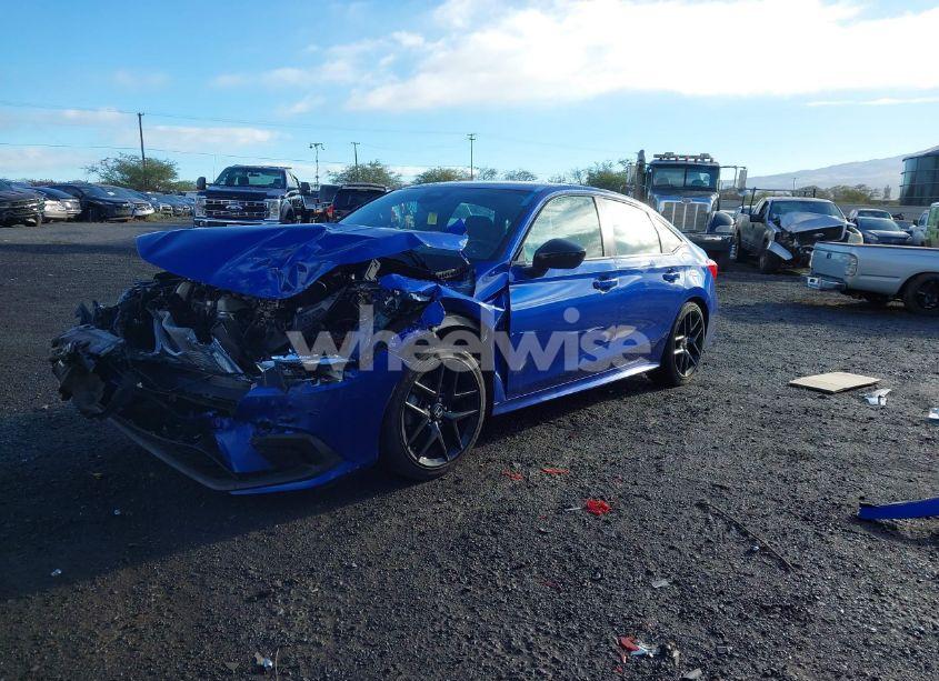 Photo 2 of 2022 Honda Civic SPORT (VIN 2HGFE2F59NH604323)