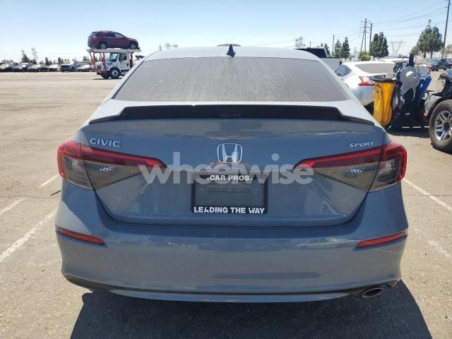 Photo 6 of 2022 HONDA CIVIC SPORT (VIN 2HGFE2F59NH604435)