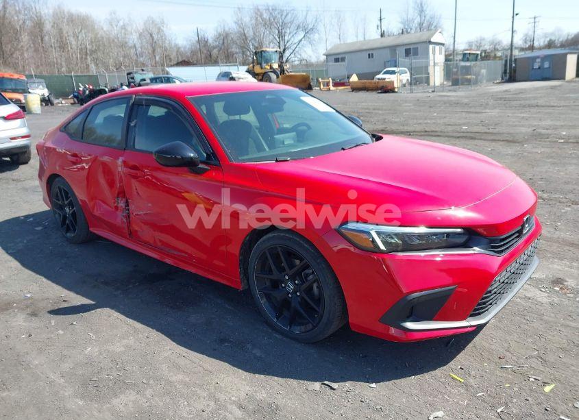 2022 Honda Civic SPORT (VIN 2HGFE2F59NH605892) main photo