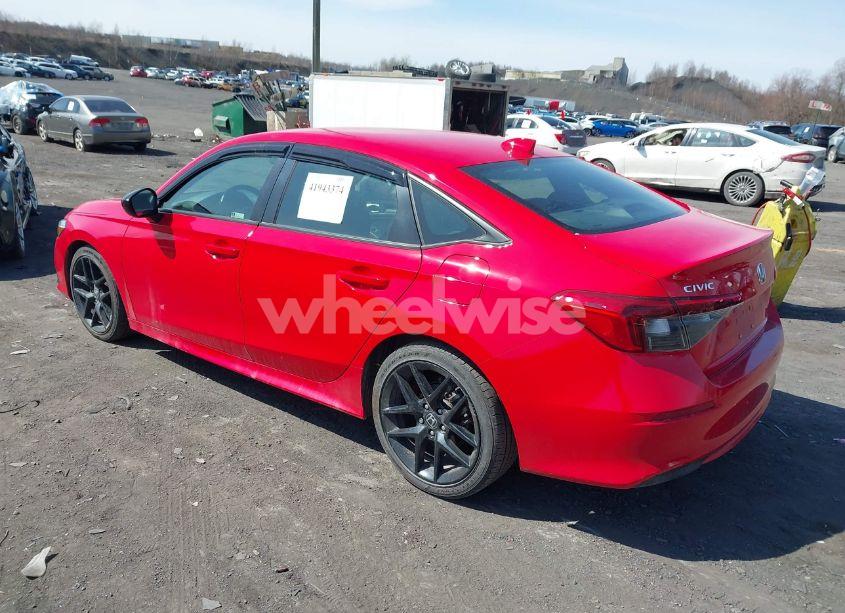 Photo 3 of 2022 Honda Civic SPORT (VIN 2HGFE2F59NH605892)