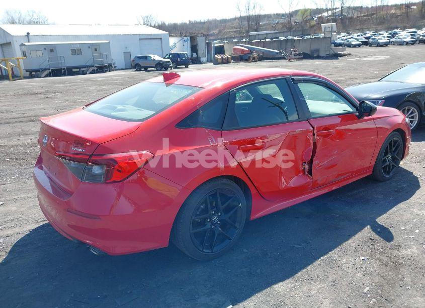 Photo 4 of 2022 Honda Civic SPORT (VIN 2HGFE2F59NH605892)