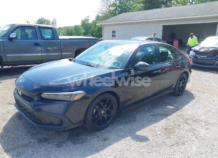 Photo 2 of 2022 Honda Civic SPORT (VIN 2HGFE2F59NH608081)