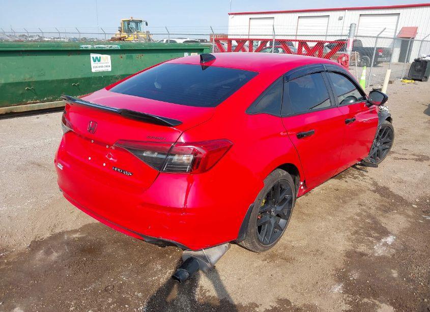 Photo 4 of 2022 Honda Civic SPORT (VIN 2HGFE2F59NH609036)