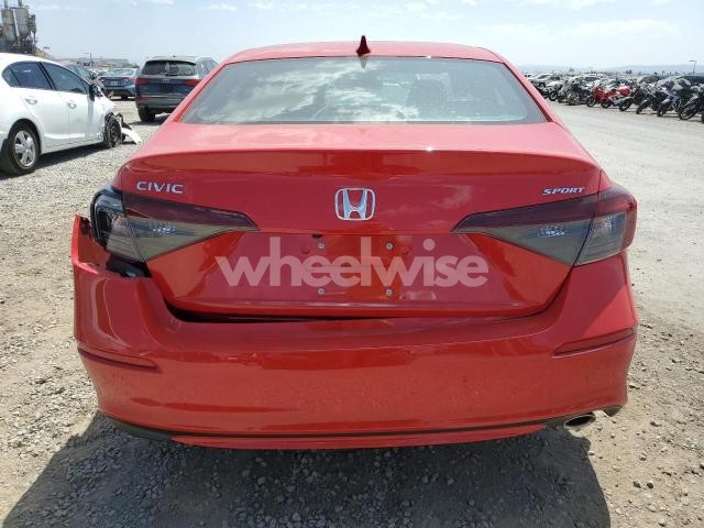 Photo 2 of 2025 HONDA CIVIC SPORT (VIN 2HGFE2F59SH562036)
