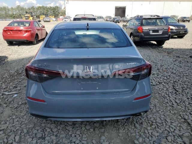 Photo 5 of 2025 HONDA CIVIC SPORT (VIN 2HGFE2F59SH565552)