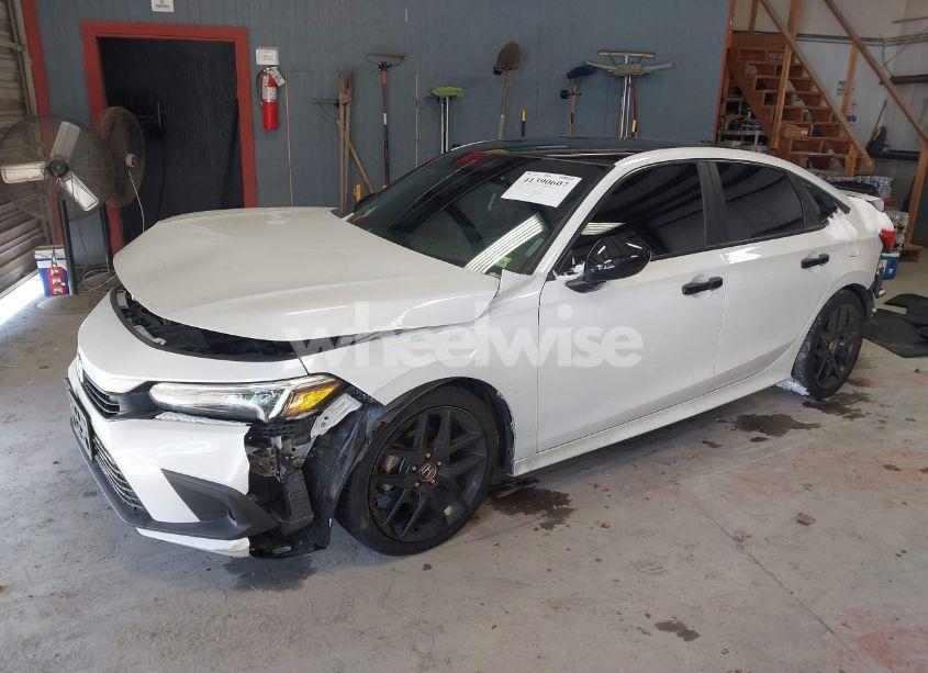 Photo 2 of 2022 Honda Civic SPORT (VIN 2HGFE2F5XNH508393)