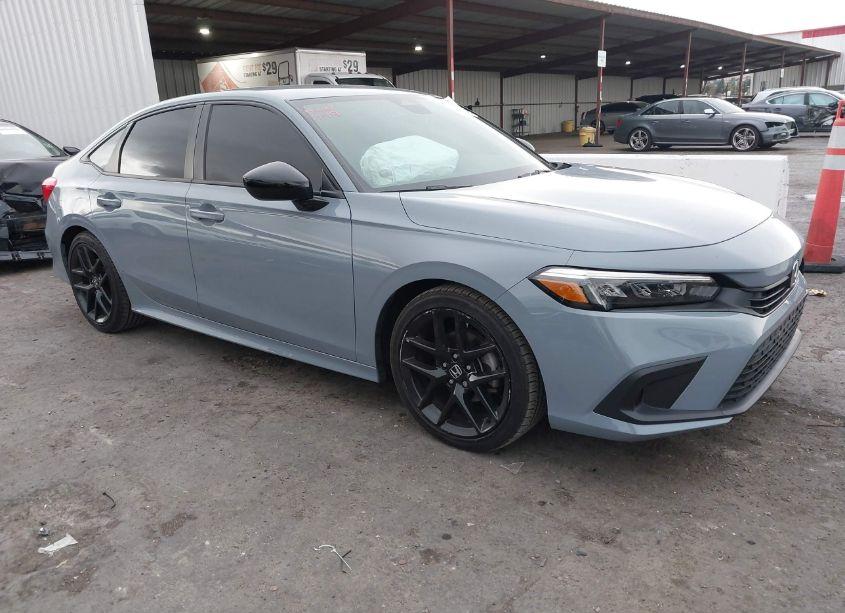 2022 Honda Civic SPORT (VIN 2HGFE2F5XNH514159) main photo