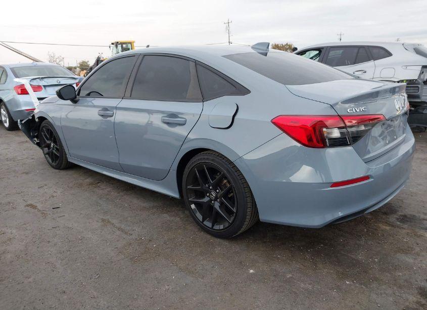 Photo 3 of 2022 Honda Civic SPORT (VIN 2HGFE2F5XNH514159)