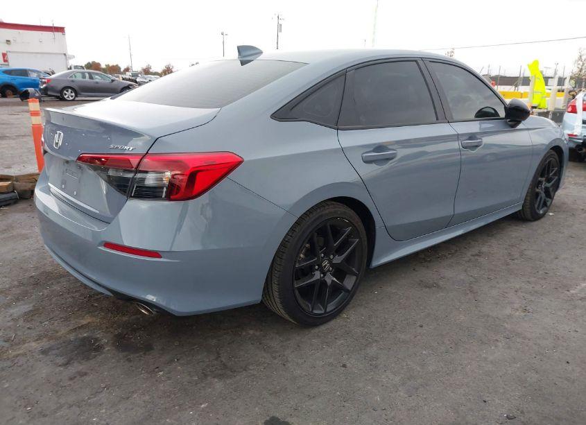 Photo 4 of 2022 Honda Civic SPORT (VIN 2HGFE2F5XNH514159)