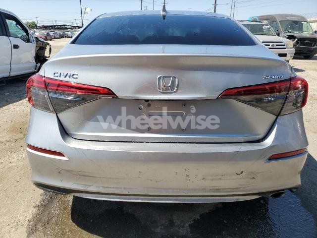Photo 4 of 2022 HONDA CIVIC SPORT (VIN 2HGFE2F5XNH523833)