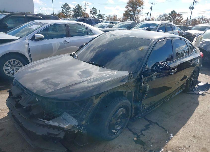 Photo 2 of 2022 Honda Civic SPORT (VIN 2HGFE2F5XNH536291)