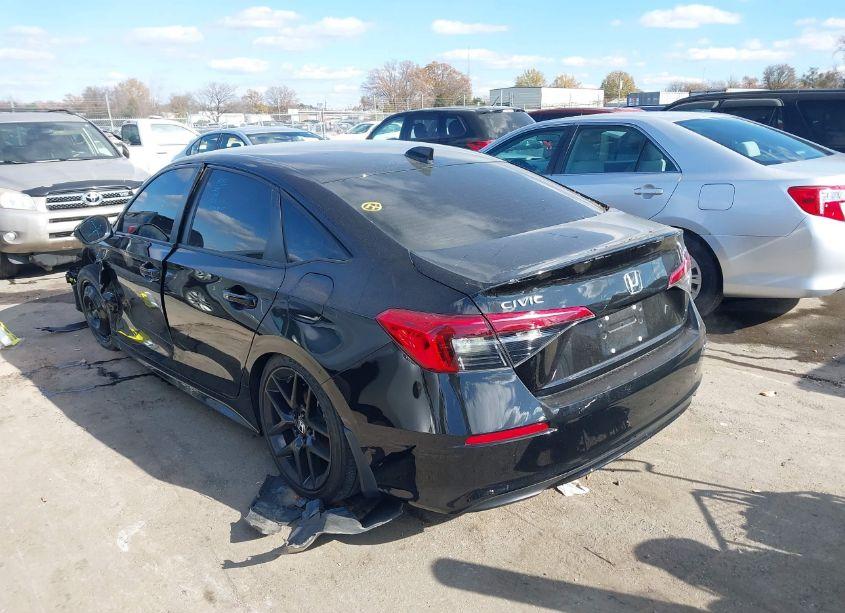 Photo 3 of 2022 Honda Civic SPORT (VIN 2HGFE2F5XNH536291)