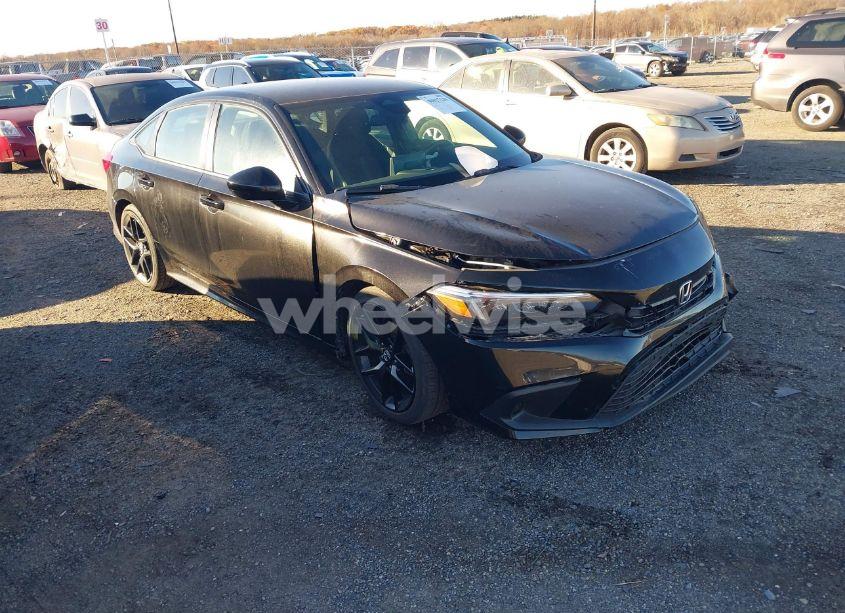 2022 Honda Civic SPORT (VIN 2HGFE2F5XNH553303) main photo