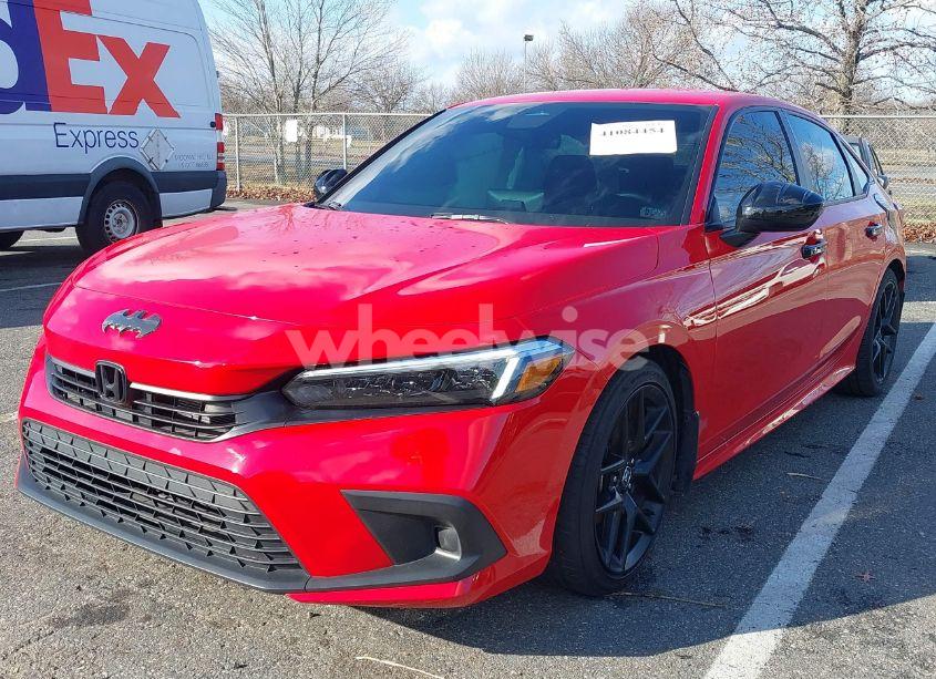 Photo 2 of 2022 Honda Civic SPORT (VIN 2HGFE2F5XNH554872)