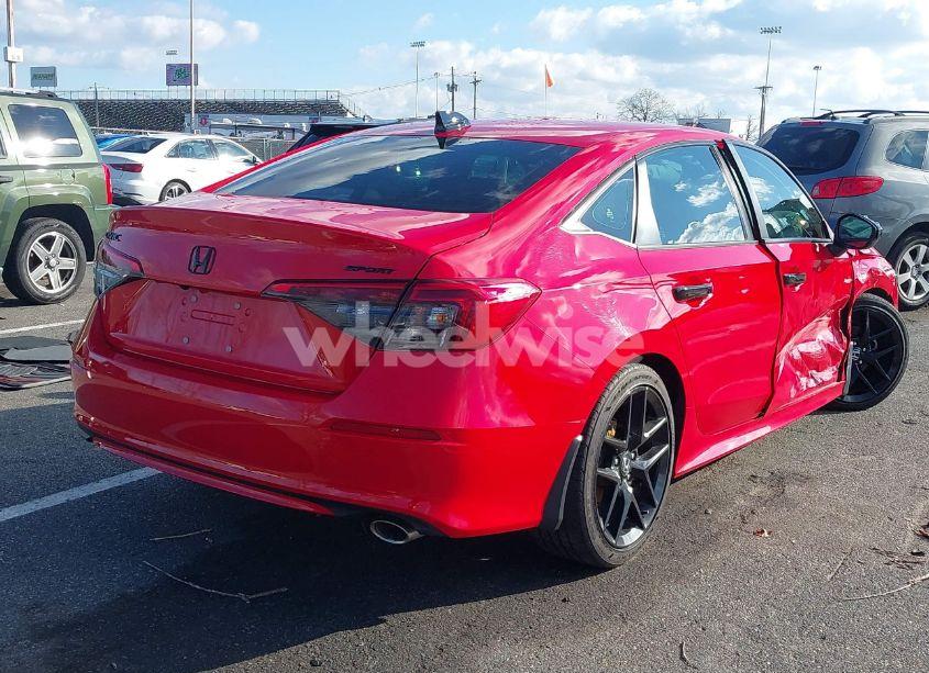 Photo 4 of 2022 Honda Civic SPORT (VIN 2HGFE2F5XNH554872)