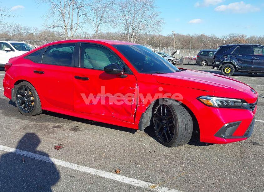 Photo 6 of 2022 Honda Civic SPORT (VIN 2HGFE2F5XNH554872)