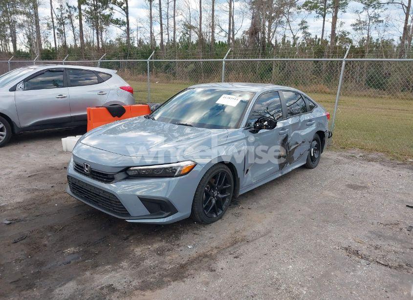 Photo 2 of 2022 Honda Civic SPORT (VIN 2HGFE2F5XNH555908)
