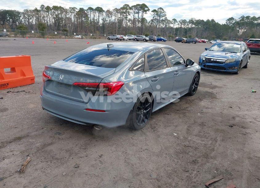 Photo 4 of 2022 Honda Civic SPORT (VIN 2HGFE2F5XNH555908)