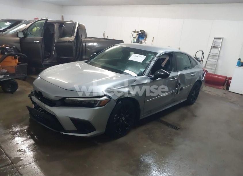Photo 2 of 2022 Honda Civic SPORT (VIN 2HGFE2F5XNH561014)