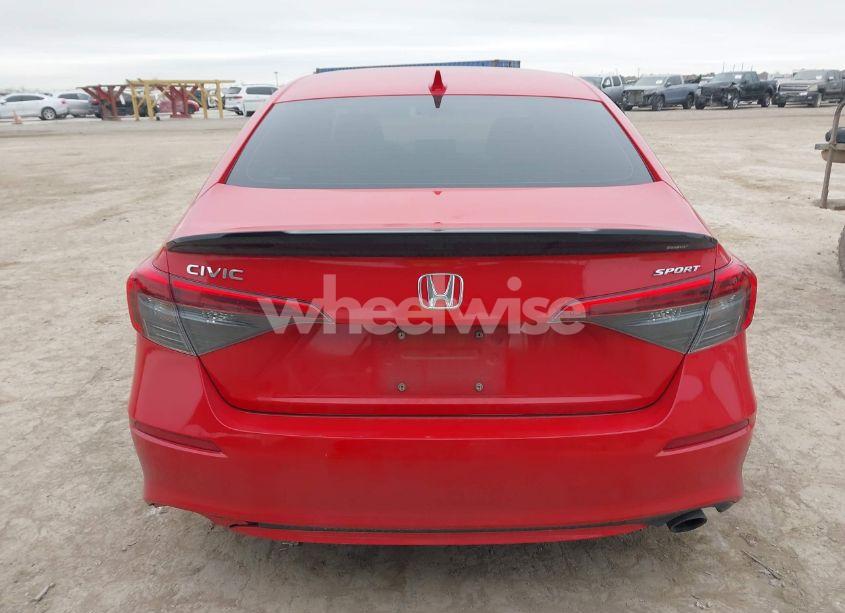 Photo 16 of 2022 Honda Civic SPORT (VIN 2HGFE2F5XNH592909)