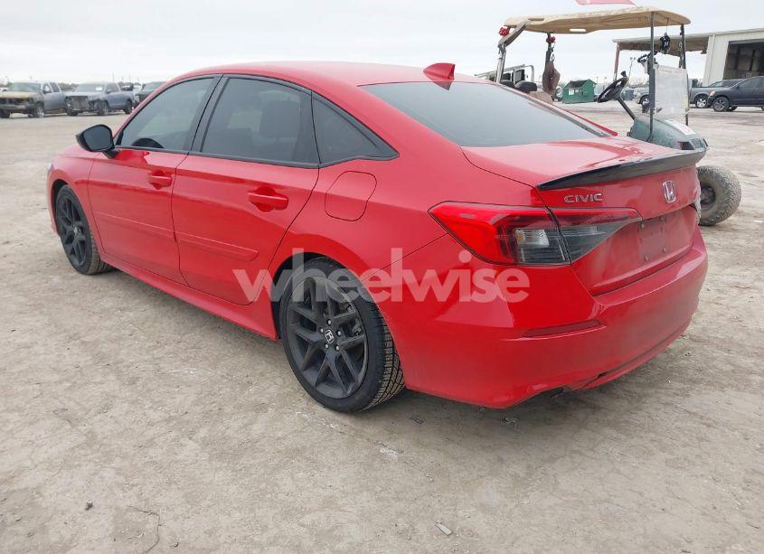 Photo 3 of 2022 Honda Civic SPORT (VIN 2HGFE2F5XNH592909)