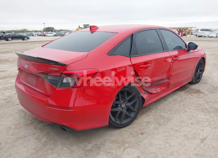 Photo 4 of 2022 Honda Civic SPORT (VIN 2HGFE2F5XNH592909)